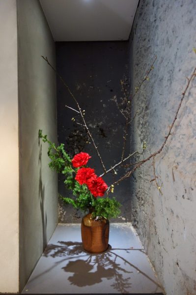賀正-寒紅開屏