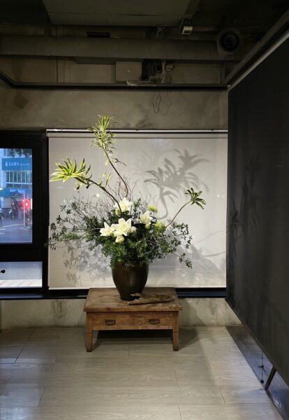日式花藝設計、花道、包月服務、餐廳花藝、公設花藝、飯店花藝