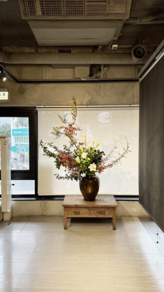 日式花藝、日式插花、店面花藝、花藝設計