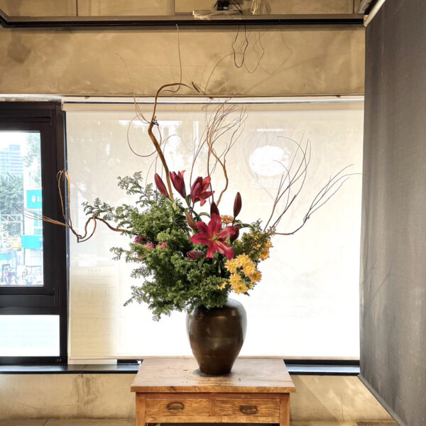 日式花藝、日式插花、店面花藝、花藝設計